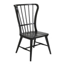 River Place Windsor Back Side Chair - Black (RTA) image