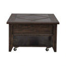 Paradise Valley Rectangular Cocktail Table in Saddle Brown image