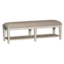 Heartland Bed Bench in Antique White image