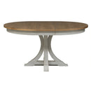 Farmhouse Reimagined 5 Piece Pedestal Table Set image