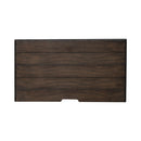 River Place 3 Drawer Nightstand with Charging Station in Riverstone White and Tobacco image