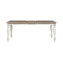 Whitney Rectangular Leg Table in Weathered Gray image