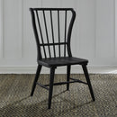 River Place Windsor Back Side Chair - Black (RTA) image