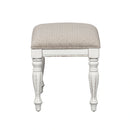 Magnolia Manor Accent Bench in Antique White image