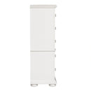 Summer House 5 Drawer Chest in Oyster White image