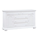 Summer House 5 Drawer Dresser in Oyster White image