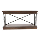 Tribeca Rectangular Sofa Table in Cordovian Brown image