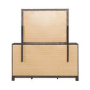 Modern Edge Dresser & Mirror image