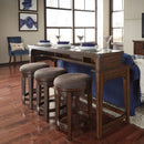 Aspen Skies Swivel Barstool in Russet Brown image