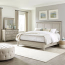Ivy Hollow King Panel Bed, Dresser & Mirror image