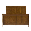 Grandpas Cabin Sleigh Bed, Dresser & Mirror, Chest image