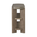 Affinity Sofa Table in Dusty Taupe with Concrete Top image