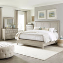 Ivy Hollow King California Panel Bed, Dresser & Mirror, Chest image