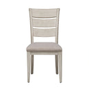 Farmhouse Reimagined Ladder Back Uph Side Chair (RTA) image
