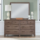 Hickory Grove Dresser & Mirror image