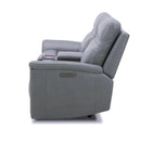 Cooper Loveseat w/Console P3 & ZG in Blue Gray image