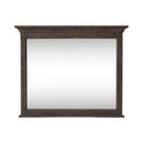 Paradise Valley Landscape Mirror in Saddle Brown image