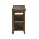 Mitchell Chairside Table in Brown image