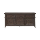 Paradise Valley Credenza in Saddle Brown image