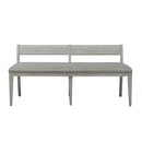 Farmhouse Reimagined Upholstered Bench (RTA) in Antique White image