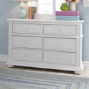 Summer House 6 Drawer Dresser in Oyster White image