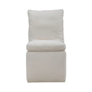Accent Dining Accent Dining Chair w/ Casters - Ivory image