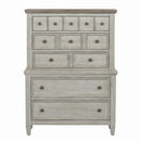 Heartland King California Panel Bed, Dresser & Mirror, Chest image