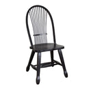 Treasures Sheaf Back Side Chair - Black image