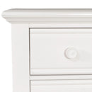 Summer House 5 Drawer Chest in Oyster White image