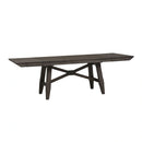 Double Bridge Optional 6 Piece Trestle Table Set image