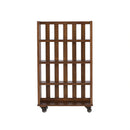 Arlington House Open Bookcase in Cobblestone Brown image