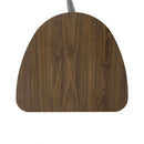 Space Saver Triangle Table in Satin Walnut image