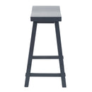 Creations 24 Inch Sawhorse Counter Stool- Navy image
