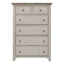 Farmhouse Reimagined Drawer Chest in Antique White image
