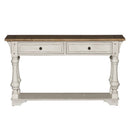 Morgan Creek Sofa Table in Antique White image