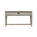 Heartland Console Bar Table in Antique White image