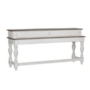 Magnolia Manor Console Bar Table in Antique White image