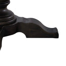 Americana Farmhouse Single Pedestal Table Base- Black image