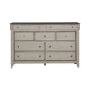 Ivy Hollow 9 Drawer Dresser in Weathered Linen image