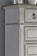 Liberty Furniture Abbey Park Drawer Chest in Antique White