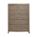 Avalon 5 Drawer Chest in Burnished Beige image