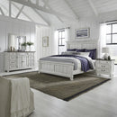 River Place King Panel Bed, Dresser & Mirror, Night Stand image