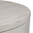 Modern Farmhouse Drum Cocktail Table image