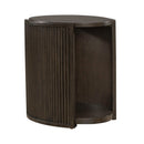 City View Chairside Table in Coffee Bean image