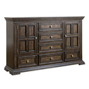 Big Valley 2 Door 6 Drawer Dresser image