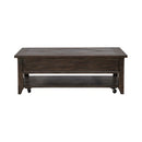Paradise Valley Rectangular Cocktail Table in Saddle Brown image