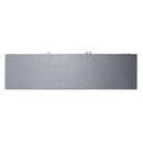 Marisol 65 Inch 3 Door Accent TV Stand in Weathered Honey and Soft Wash Gray image