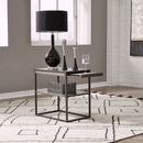 Jamestown Chair Side Table in Brown image