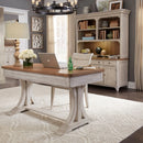 Farmhouse Reimagined 3 Piece Desk & Hutch Set image