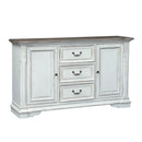 Abbey Park Buffet in Antique White image
